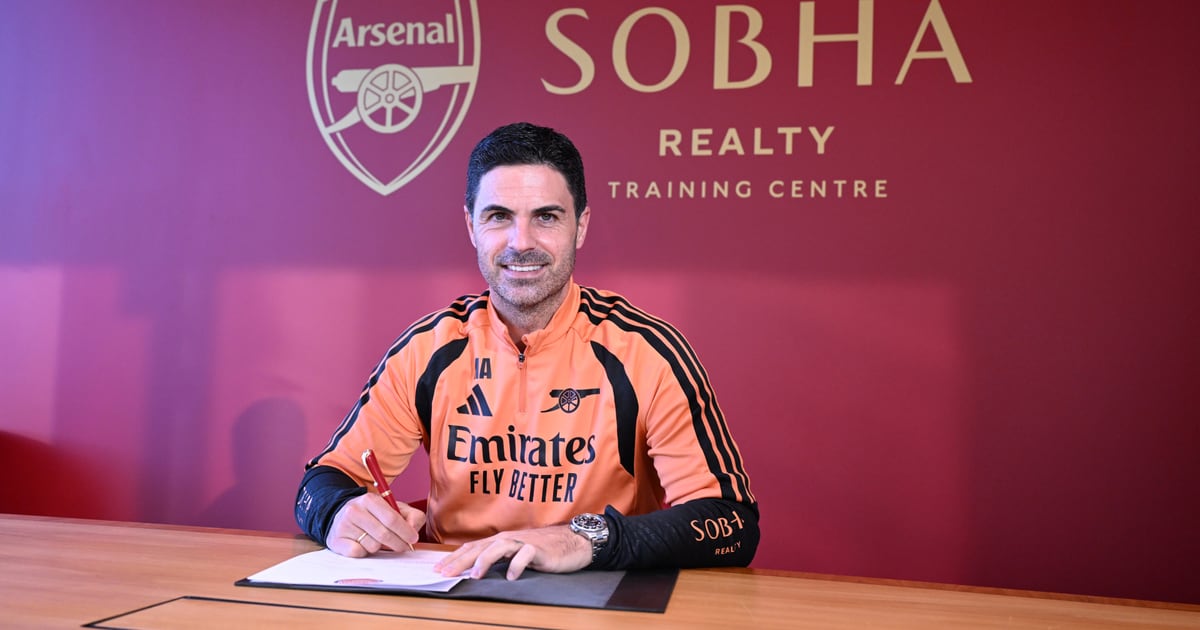 Mikel Arteta commits to Arsenal with new long-term deal until 2030