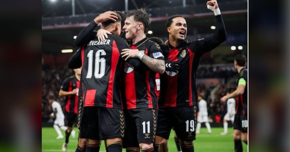 Bournemouth achieve historic milestone in European debut
