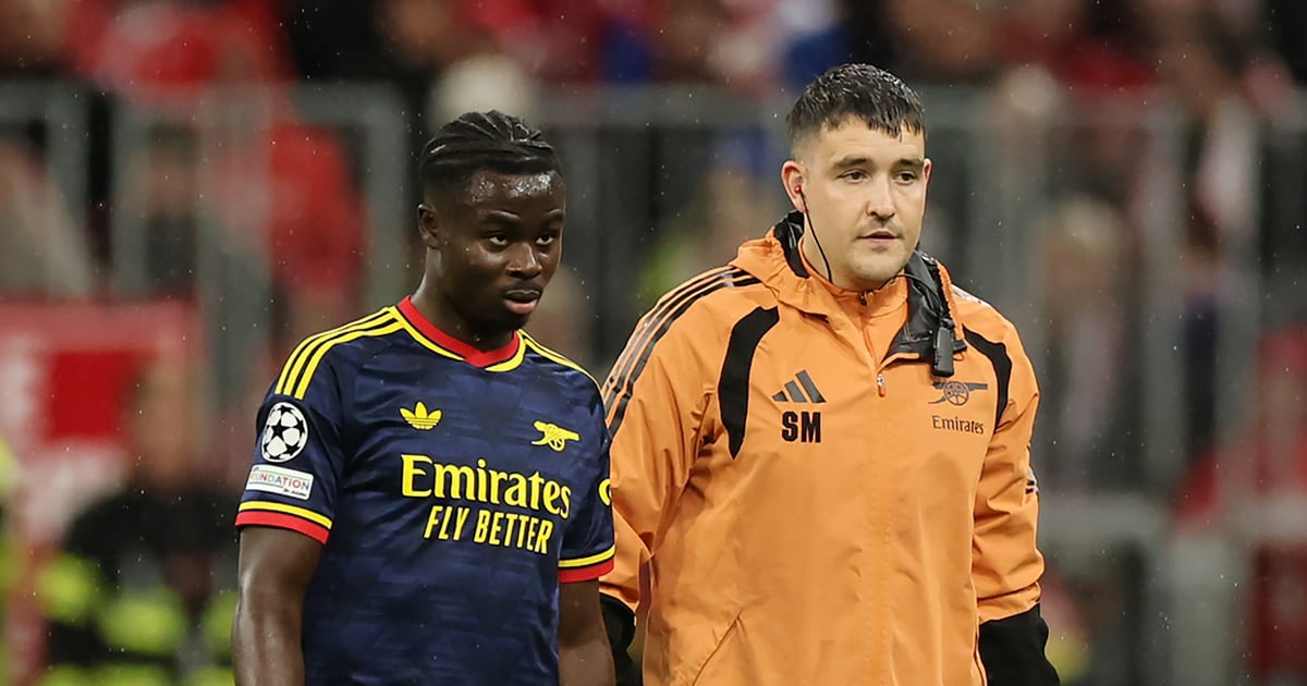 Arteta expresses concern over Bukayo Saka injury following Bayern stalemate