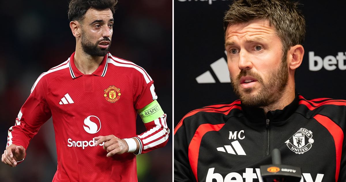 Michael Carrick confirms Bruno Fernandes to remain Manchester United captain