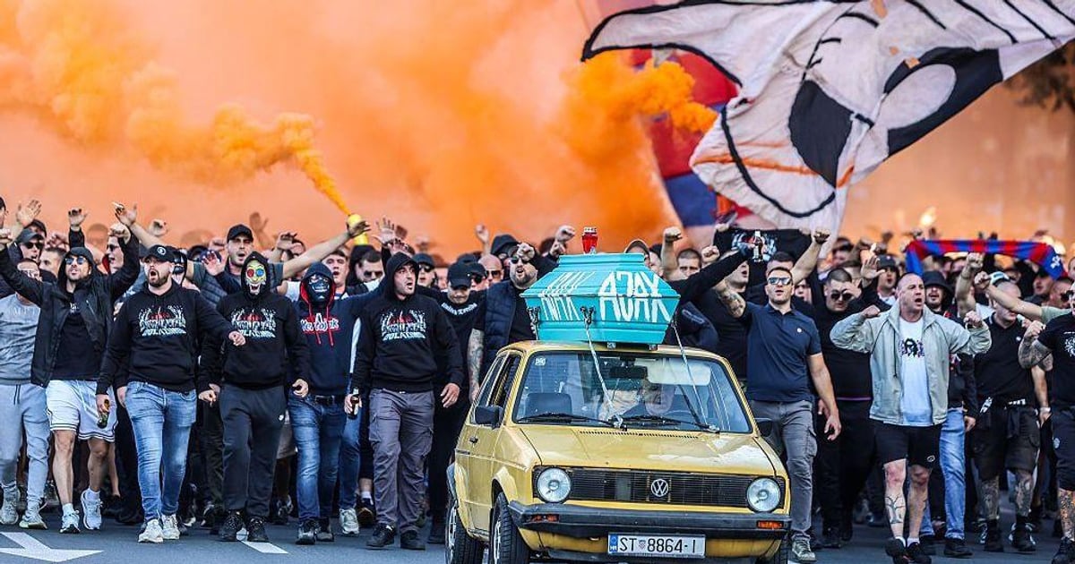 Croatian police investigate antisemitic chants by Hajduk Split supporters