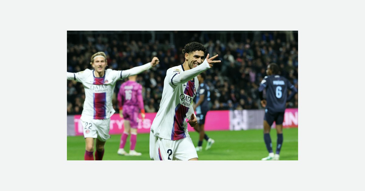 Achraf Hakimi stars in PSG victory over Le Havre