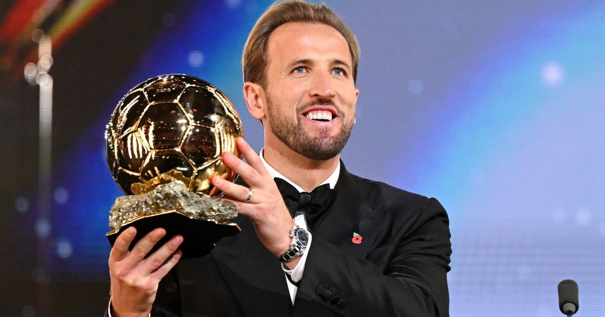 Harry Kane Claims Ballon d'Or to End England's 25-Year Wait