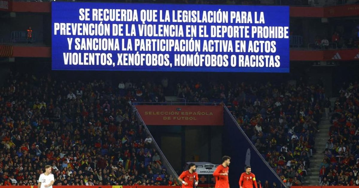 Spain handed partial stadium closure following discriminatory chants