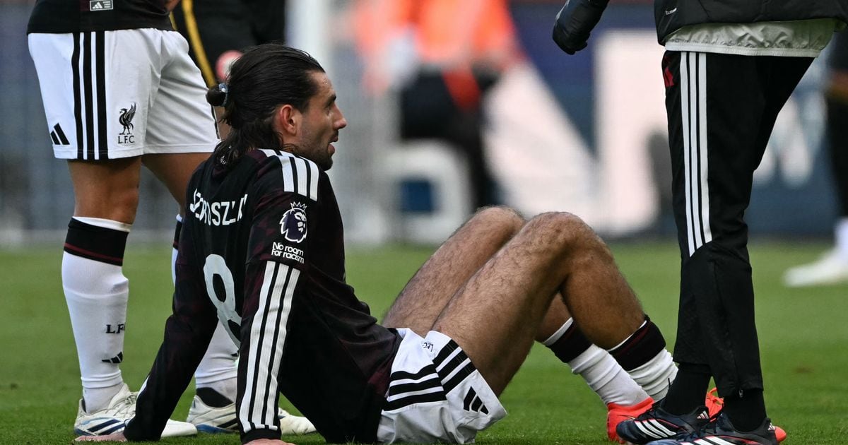 Dominik Szoboszlai suffers injury setback just 30 minutes into Liverpool comeback